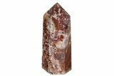 Polished, Red Chaos Brecciated Jasper Tower - Madagascar #210285-1